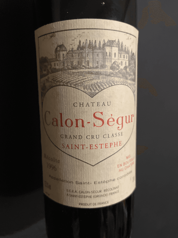 Château Calon-Ségur Saint-Estèphe 1996