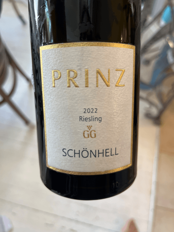 Weingut Prinz Hallgartener Schönhell GG 2022