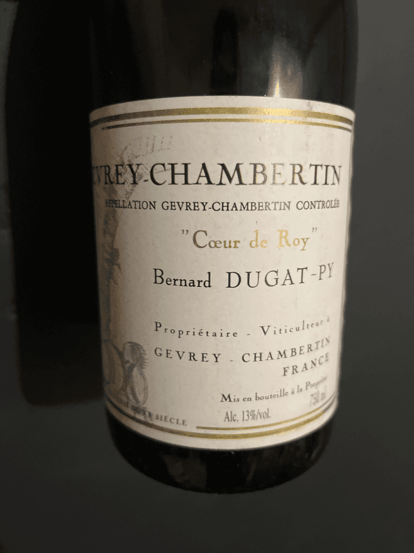 Bernard Dugat-Py Coeur de Roy 1999