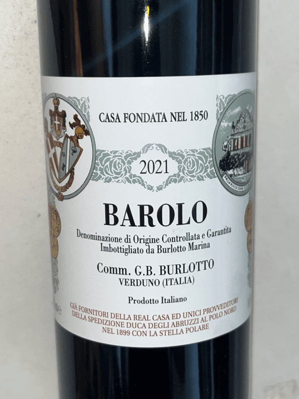 Comm. G.B. Burlotto Barolo 2021