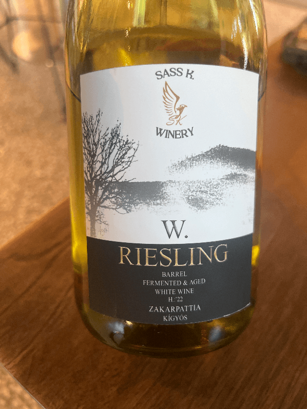 Sass K. W. Riesling 2022