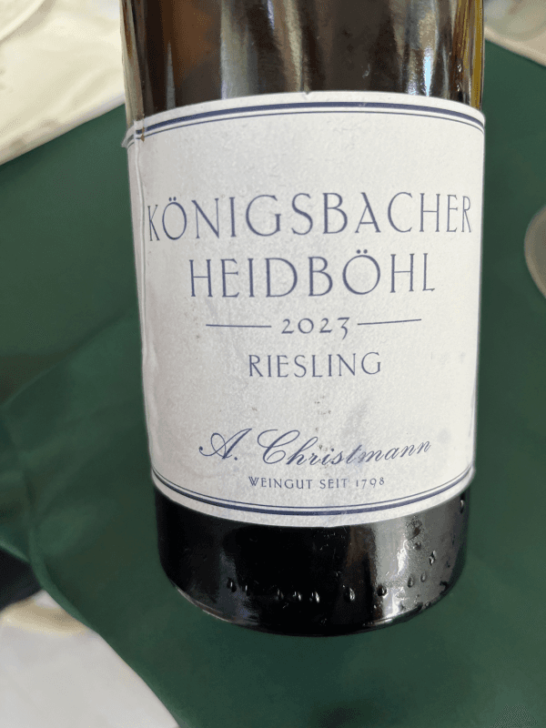 A. Christmann Königsbacher Heidböhl 2023