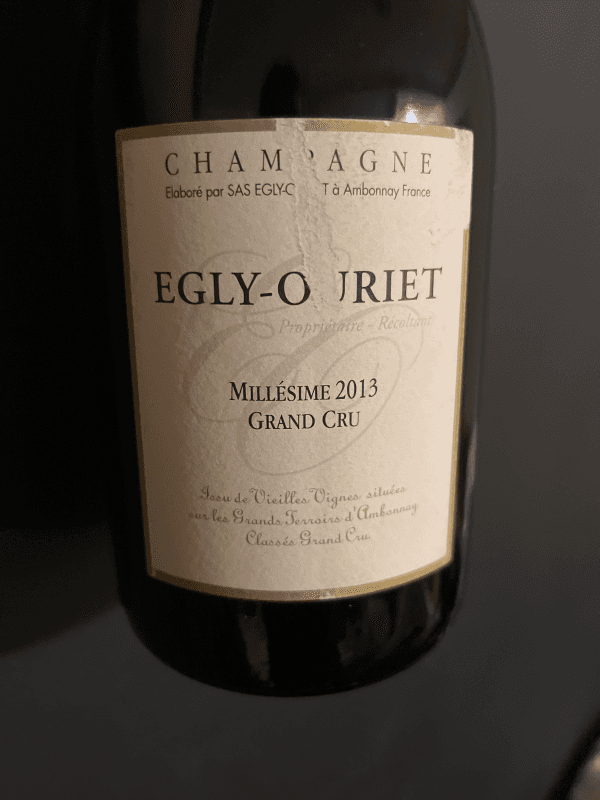 Egly-Ouriet Millésime Grand Cru 2013